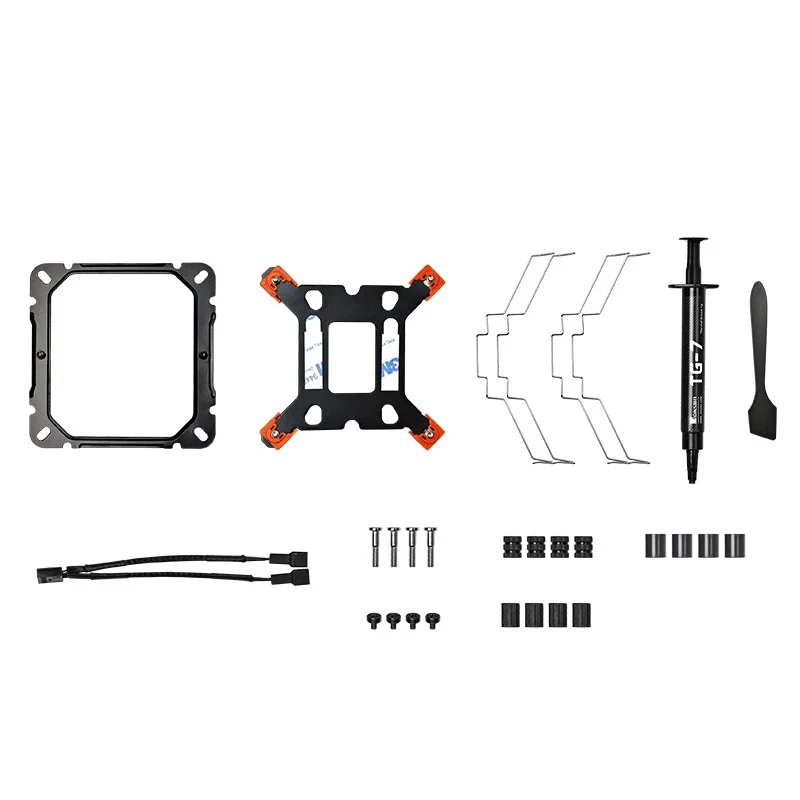 Jonsbo CC90 Digital Dual-Tower CPU Cooler (Black, White) - Image 23