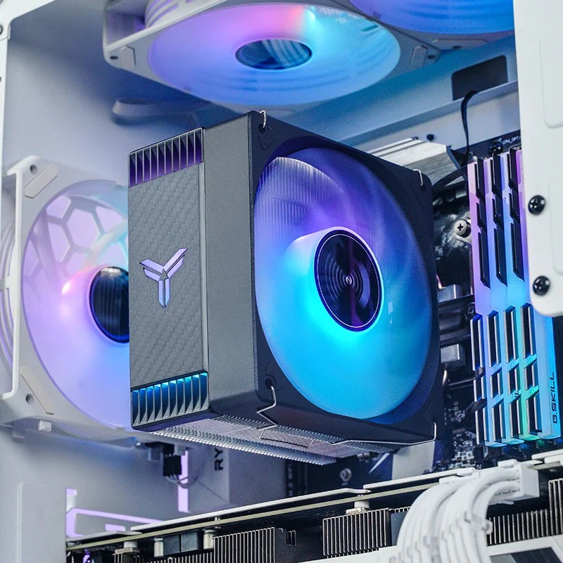 Jonsbo CR-1000 EVO ARGB Silent Series 120MM SingleA-Tower CPU Cooler (Black, White) - Image 2