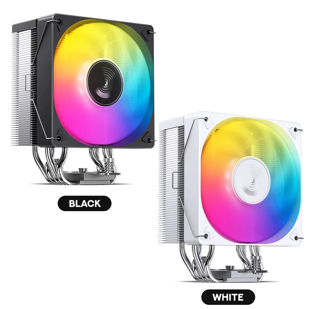 Jonsbo CR-1000 EVO ARGB Silent Series 120MM SingleA-Tower CPU Cooler (Black, White) - Image 32