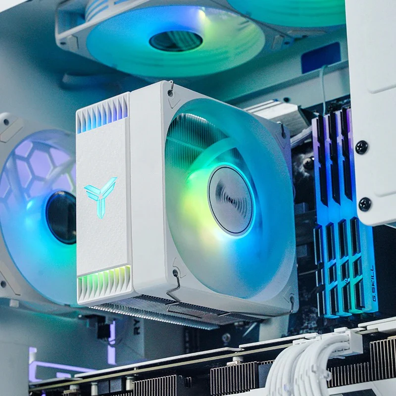 Jonsbo CR-1000 Max ARGB Silent Series 120MM Single-Tower CPU Cooler (Black, White) - Image 21