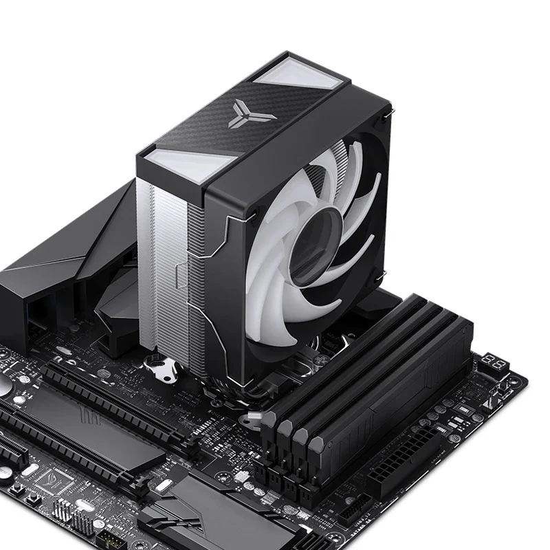Jonsbo CR-1000 V2 Pro Silent Series 120MM Single-Tower CPU Cooler (Black, White) - Image 7