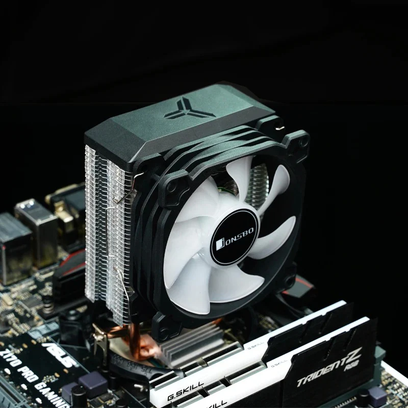 Jonsbo CR-1200E 90MM Single-Tower CPU Cooler (Black) - Image 7