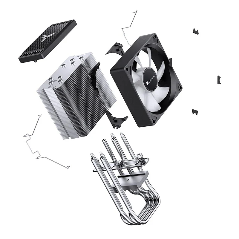 Jonsbo CR-1400 EVO Silent Series 90MM Single-Tower CPU Cooler (Black, White) - Image 15