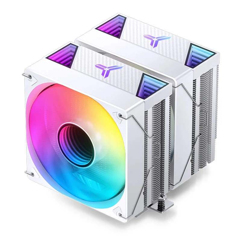 Jonsbo CR-3000 ARGB 120MM Dual-Fan / Dual-Tower CPU Cooler (Black, White) - Image 19