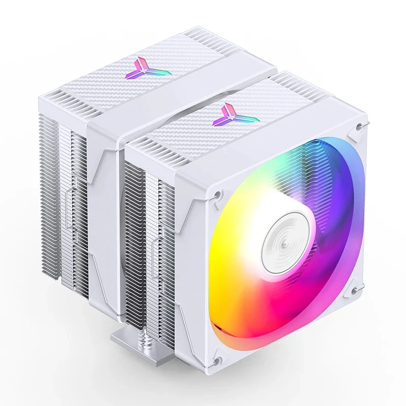 Jonsbo CR-3000E ARGB 120MM Dual-Fan / Dual-Tower CPU Cooler (White) - Image 11