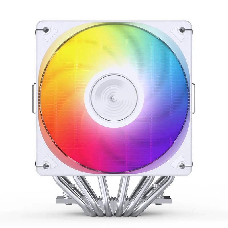 Jonsbo CR-3000E ARGB 120MM Dual-Fan / Dual-Tower CPU Cooler (White) - Image 5