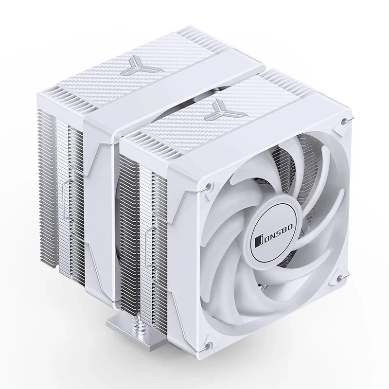 Jonsbo CR-3000E ARGB 120MM Dual-Fan / Dual-Tower CPU Cooler (White) - Image 9
