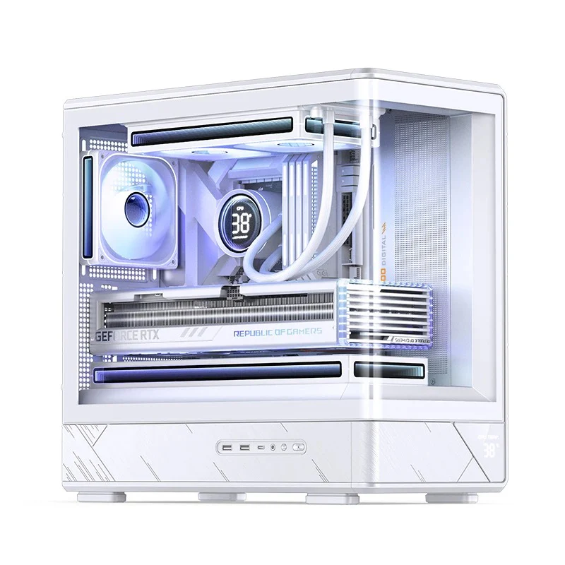 Jonsbo D200 M-ATX Computer Case (Black, White) - Image 31