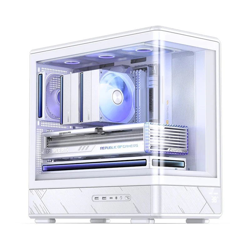 Jonsbo D200 M-ATX Computer Case (Black, White) - Image 40