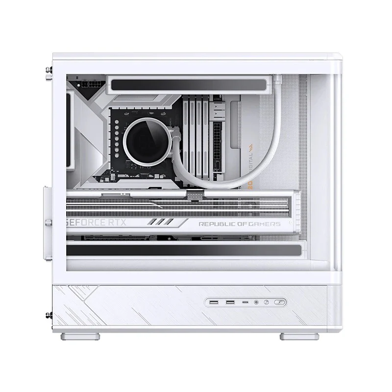 Jonsbo D200 M-ATX Computer Case (Black, White) - Image 55