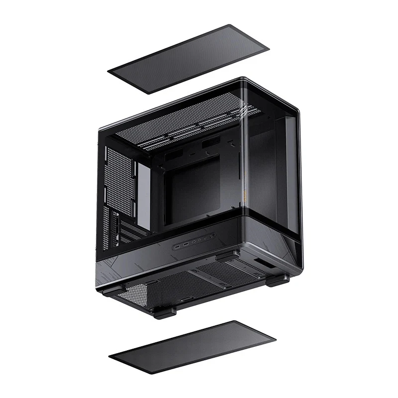Jonsbo D200 M-ATX Computer Case (Black, White) - Image 9