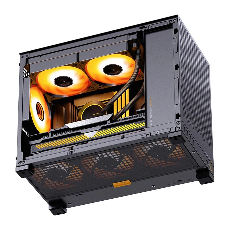 Jonsbo D32 STD M-ATX Computer Case (Black, White) - Image 8