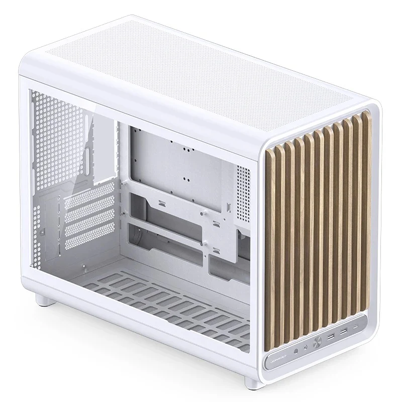 Jonsbo D33 Wood M-ATX Computer Case (Black, White) - Image 37