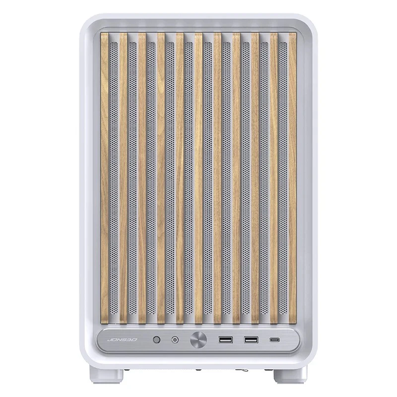 Jonsbo D33 Wood M-ATX Computer Case (Black, White) - Image 38