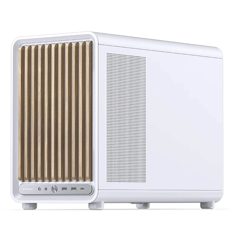 Jonsbo D33 Wood M-ATX Computer Case (Black, White) - Image 39