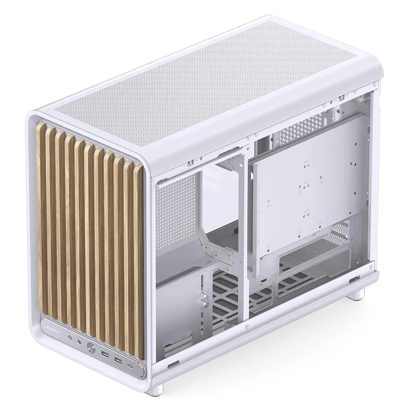 Jonsbo D33 Wood M-ATX Computer Case (Black, White) - Image 61