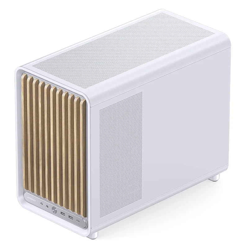 Jonsbo D33 Wood M-ATX Computer Case (Black, White) - Image 62