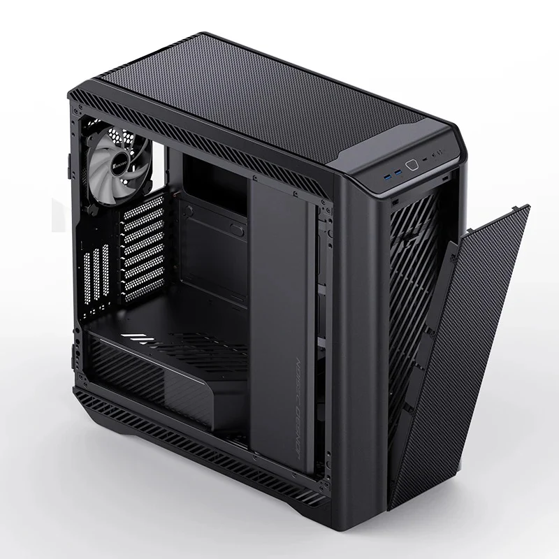 Jonsbo D500 E-ATX Computer Case (Black, Silver) - Image 9