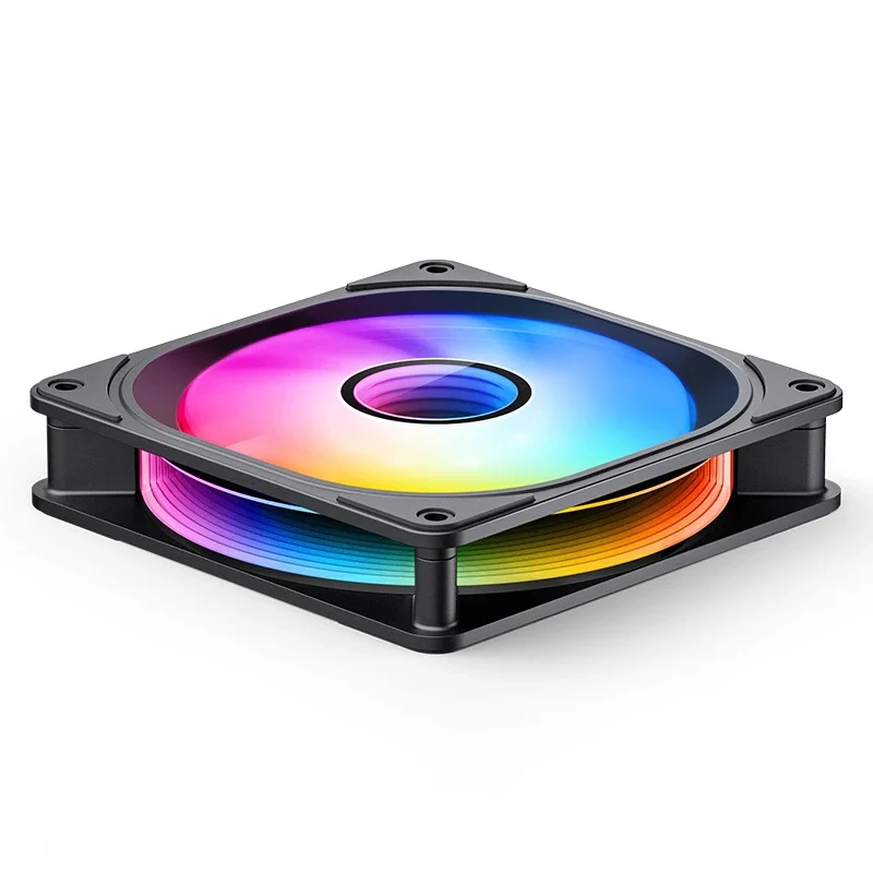 Jonsbo FR-606B 25mm ARGB Infinity Mirror Series Fan (Black) - Image 3