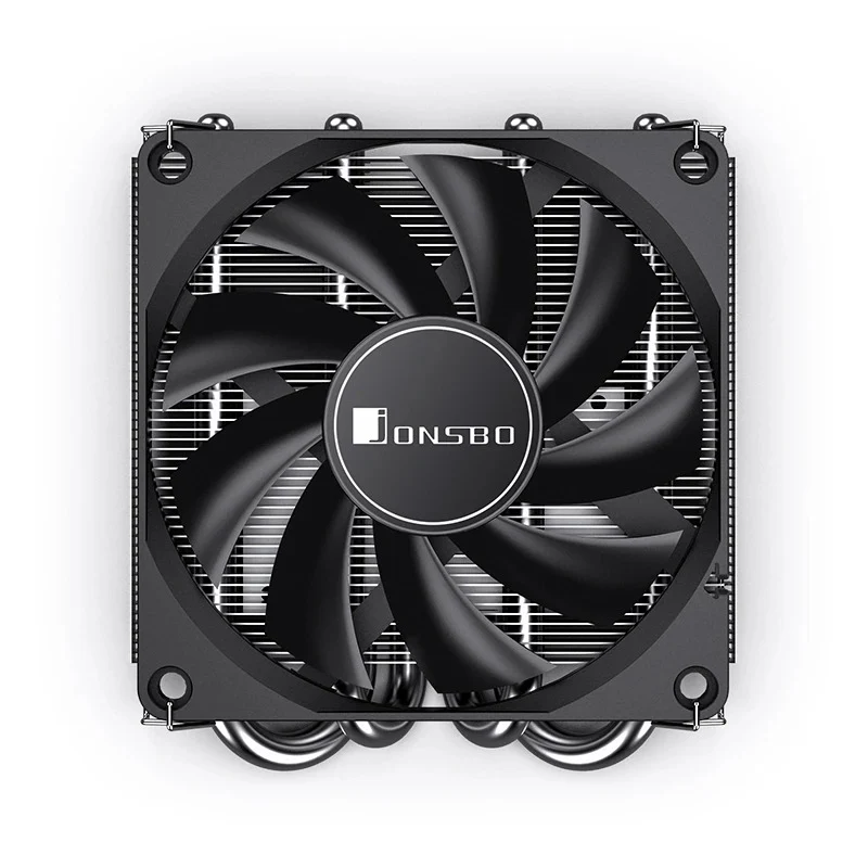 Jonsbo HP-400S Top Flow CPU Cooler (Black, White) - Image 2