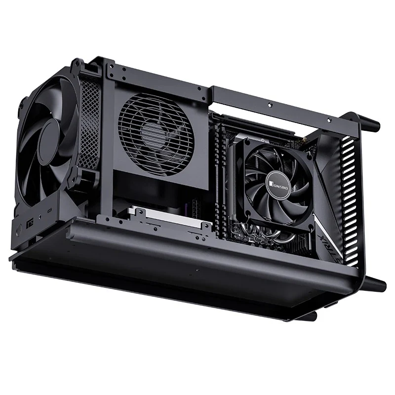 Jonsbo HP-400S Top Flow CPU Cooler (Black, White) - Image 9