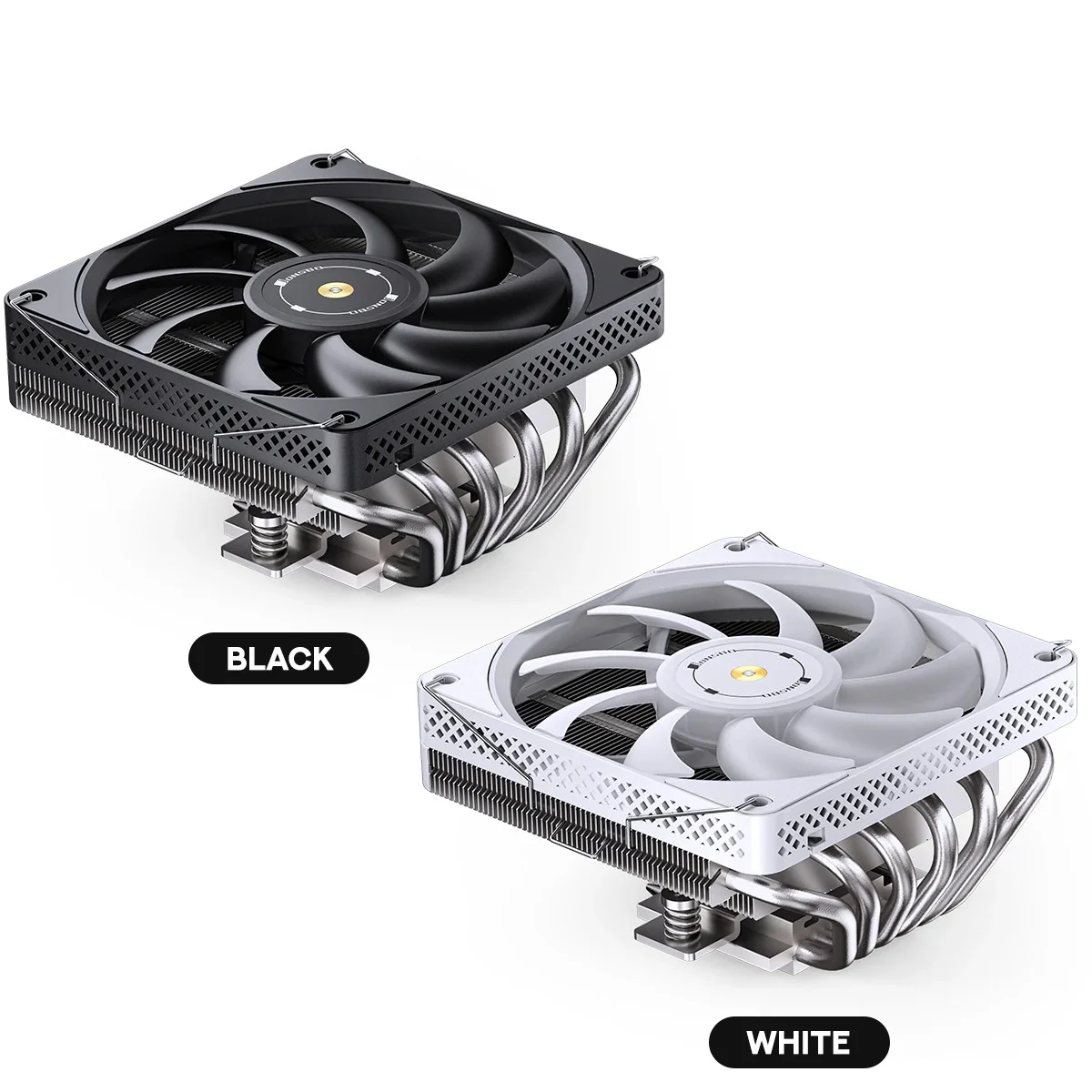 Jonsbo HP-600 Top Flow CPU Cooler (Black, White) - Image 13