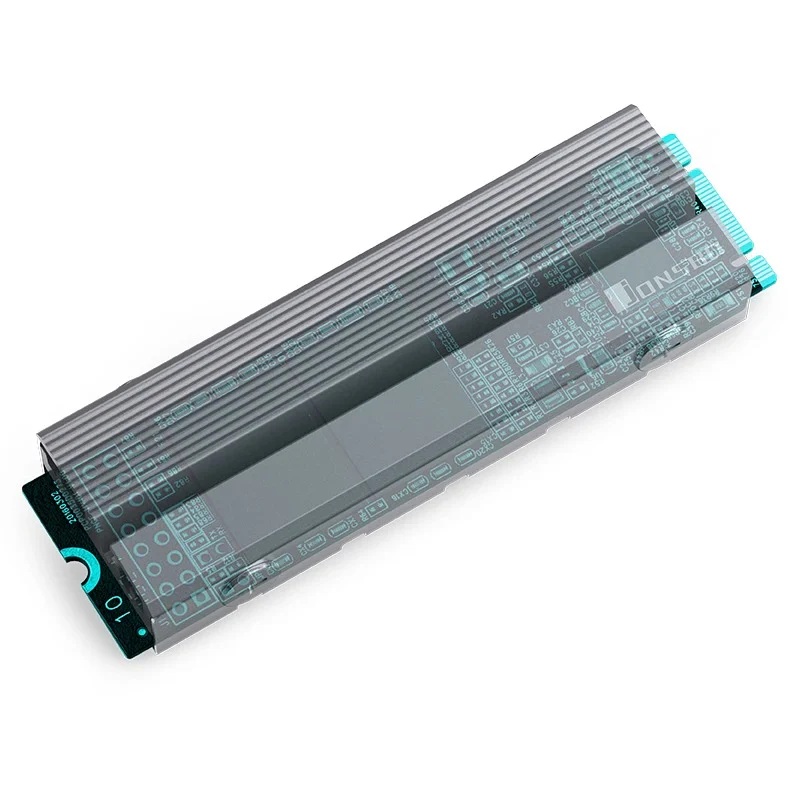Jonsbo M2-6 SSD Air Cooling Radiator (Grey) - Image 7