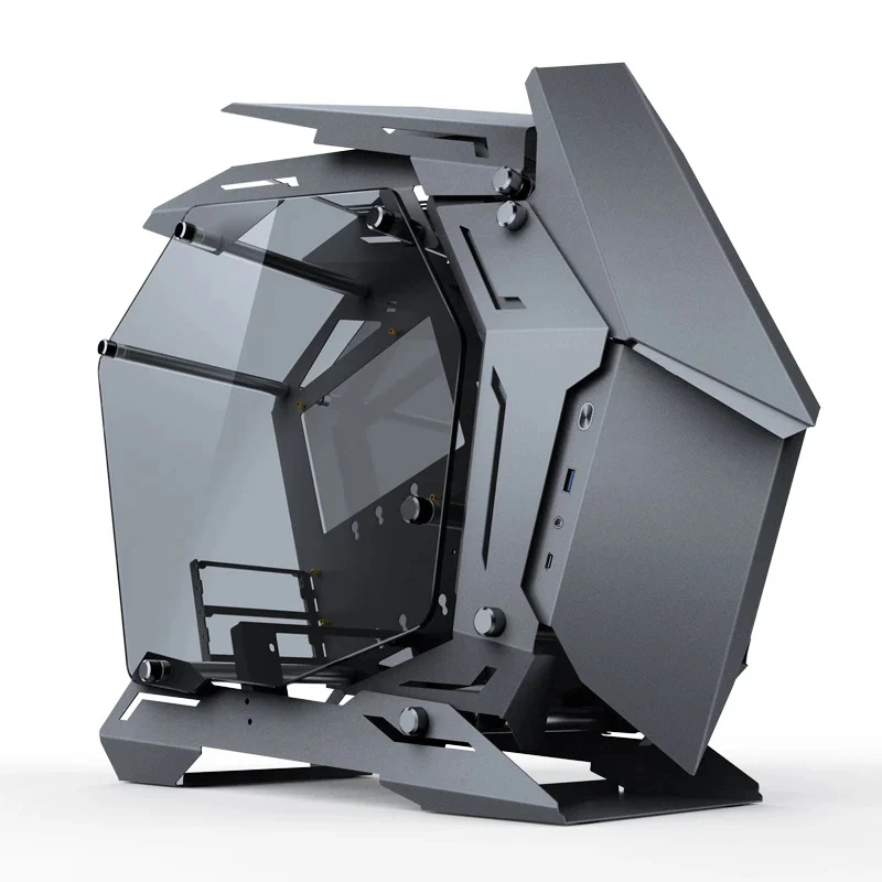 Jonsbo MOD-3 Mini Mech Warrior M-ATX Computer Case (Black) - Image 5