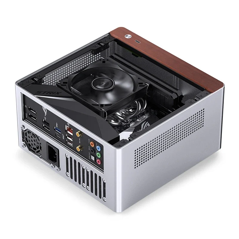 Jonsbo N10 ITX Mini Computer Case (Black, Silver) - Image 26