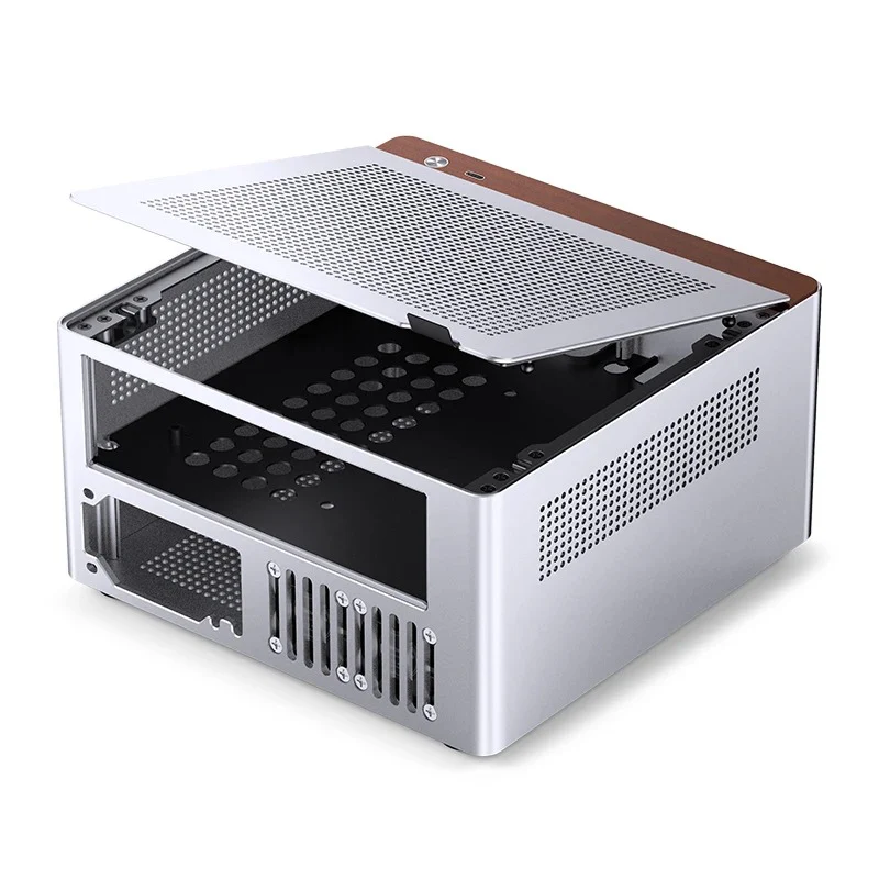 Jonsbo N10 ITX Mini Computer Case (Black, Silver) - Image 28