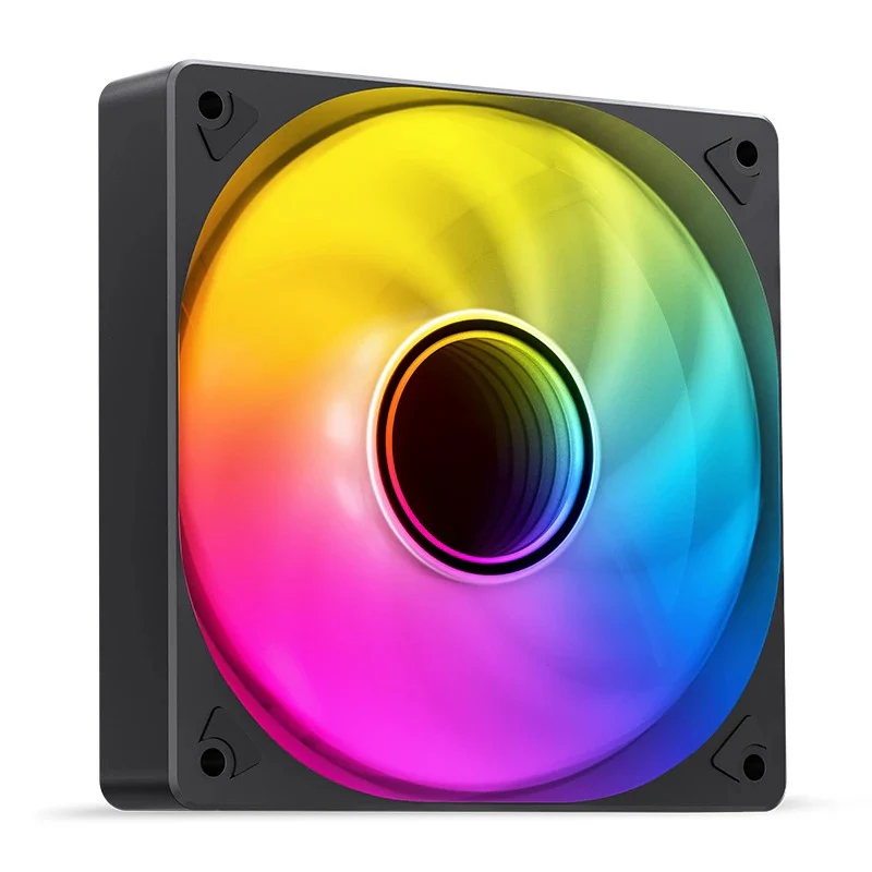 Jonsbo SL-120B ARGB 120MM Silent Series Fan (Black) - Image 3