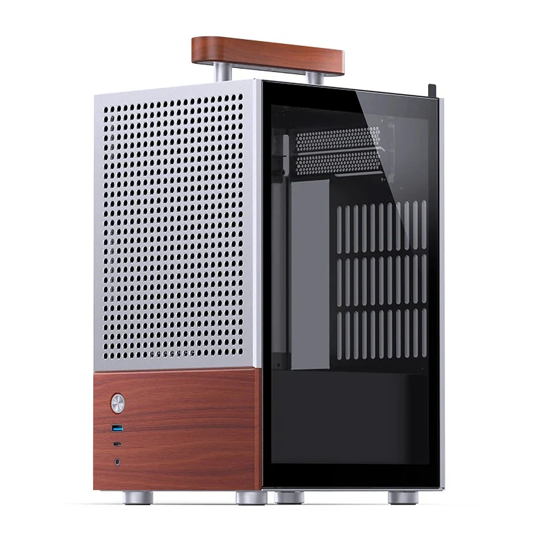 Jonsbo T6 ITX Handle Case (Black, Silver) - Image 35