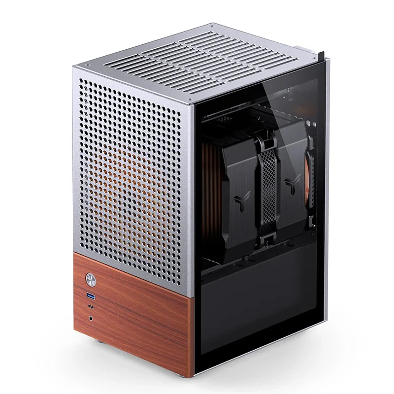 Jonsbo T6 ITX Handle Case (Black, Silver) - Image 37