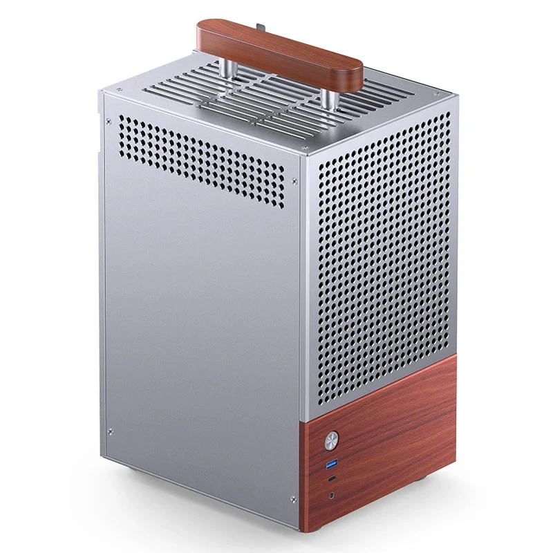 Jonsbo T6 ITX Handle Case (Black, Silver) - Image 38