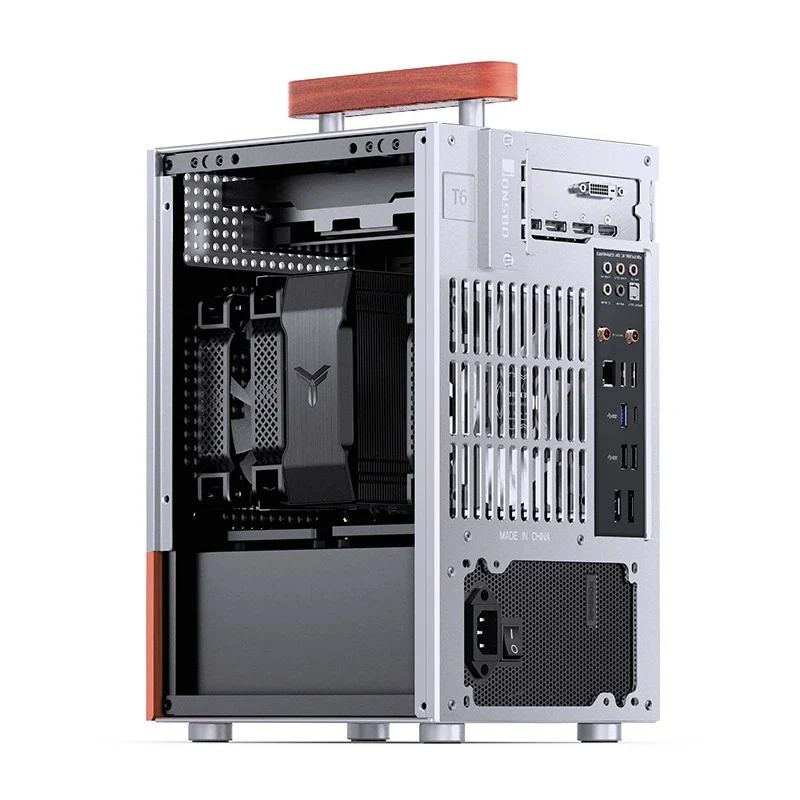 Jonsbo T6 ITX Handle Case (Black, Silver) - Image 59