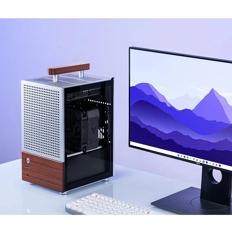 Jonsbo T6 ITX Handle Case (Black, Silver) - Image 63