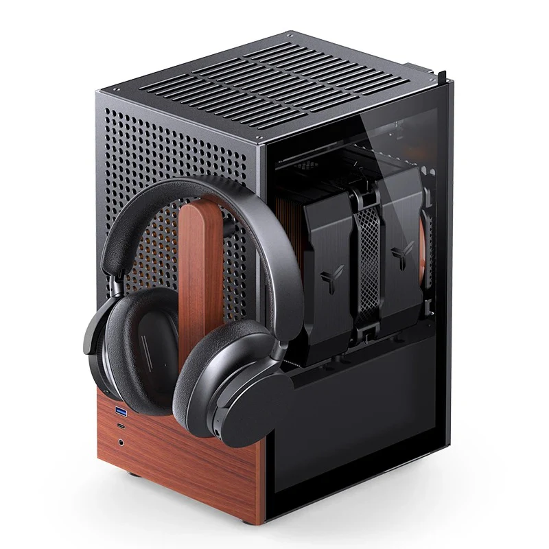 Jonsbo T6 ITX Handle Case (Black, Silver) - Image 7