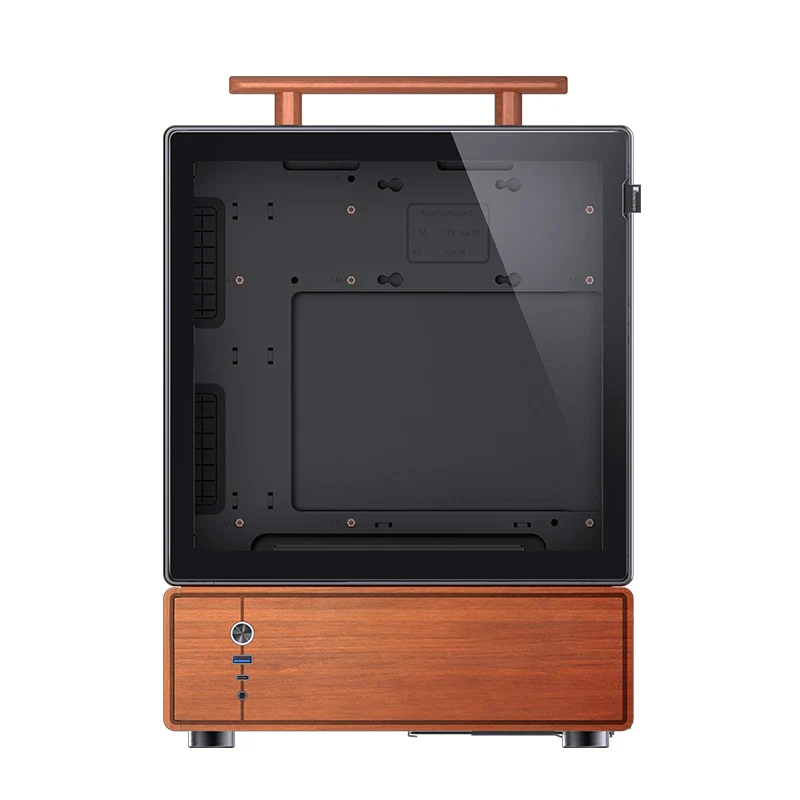 Jonsbo T7 M-ATX Separated Cabinet Computer Case (Black, Silver) - Image 15