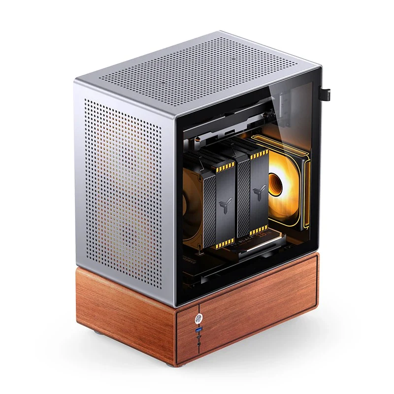 Jonsbo T7 M-ATX Separated Cabinet Computer Case (Black, Silver) - Image 32