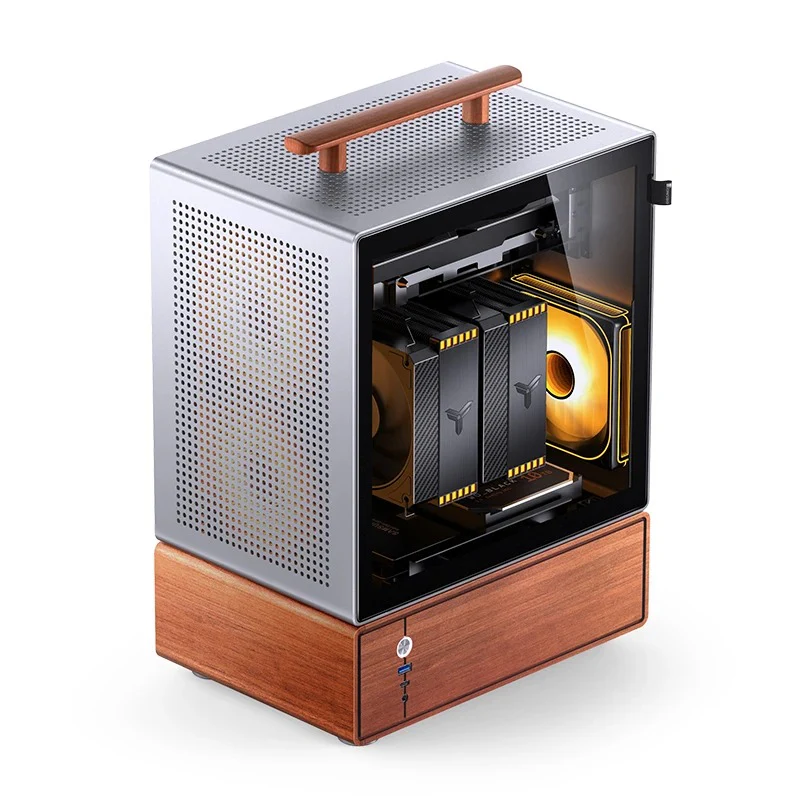 Jonsbo T7 M-ATX Separated Cabinet Computer Case (Black, Silver) - Image 34