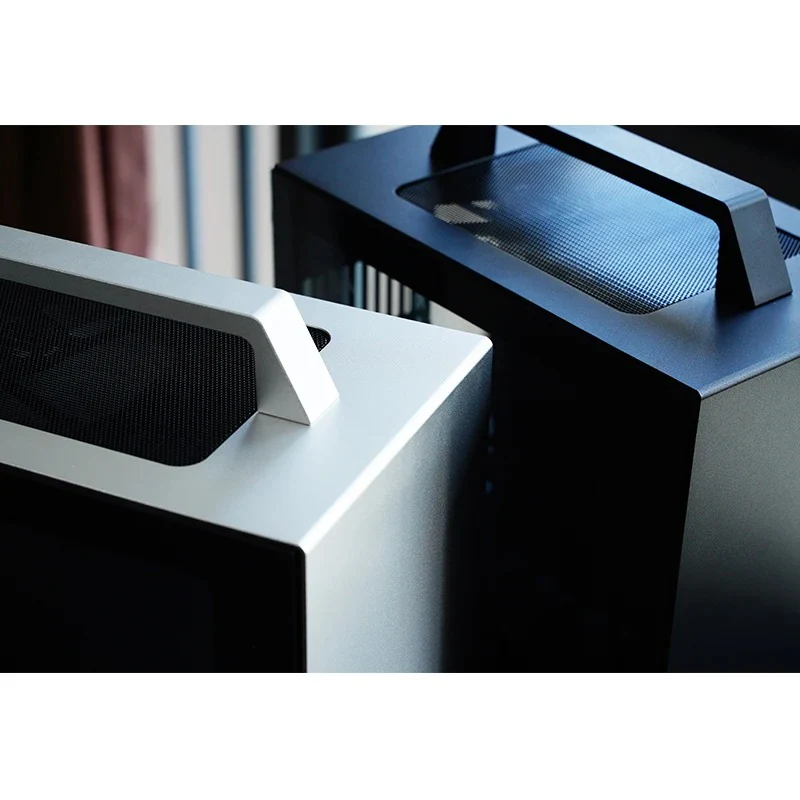 Jonsbo T8 Plus ITX Computer Case (Black, Silver) - Image 47