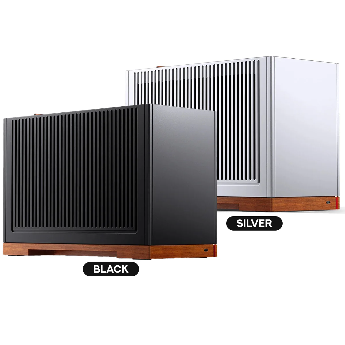 Jonsbo T9 ITX Separated Cabinet Computer Case (Black, Silver) - Image 53