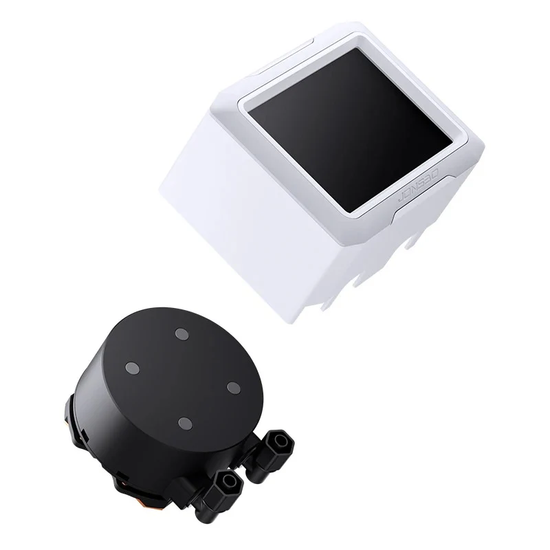 Jonsbo TF3-360SC 360MM AIO Liquid CPU Cooler w/ 3 x 3.38" Fan LCD Displays & 3.5" Pump Block LCD Display (Black, White) - Image 35