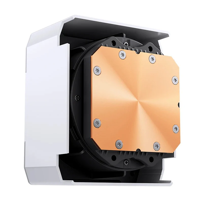Jonsbo TF3-360SC 360MM AIO Liquid CPU Cooler w/ 3 x 3.38" Fan LCD Displays & 3.5" Pump Block LCD Display (Black, White) - Image 36