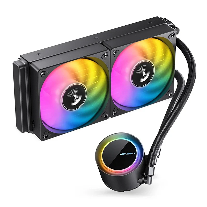 Jonsbo TG-240 ARGB 240MM Water/Liquid CPU Cooler (Black, White) - Image 3