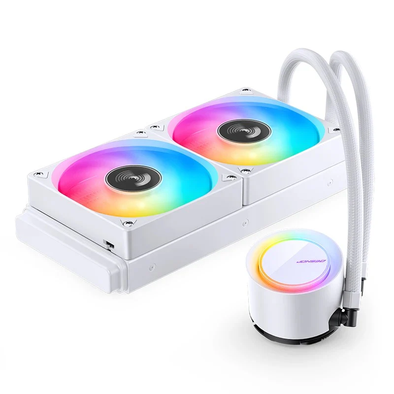 Jonsbo TG-240 ARGB 240MM Water/Liquid CPU Cooler (Black, White) - Image 9