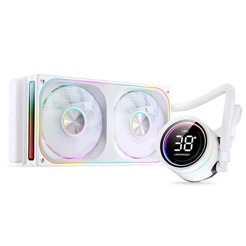 Jonsbo TH-240 ARGB 240MM Water/Liquid CPU Cooler (White) - Image 2