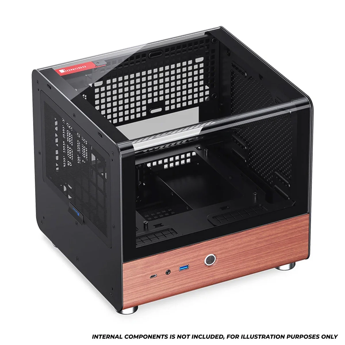 Jonsbo TK-0 ITX Separated Cabinet Computer Case (Black, White) - Image 15