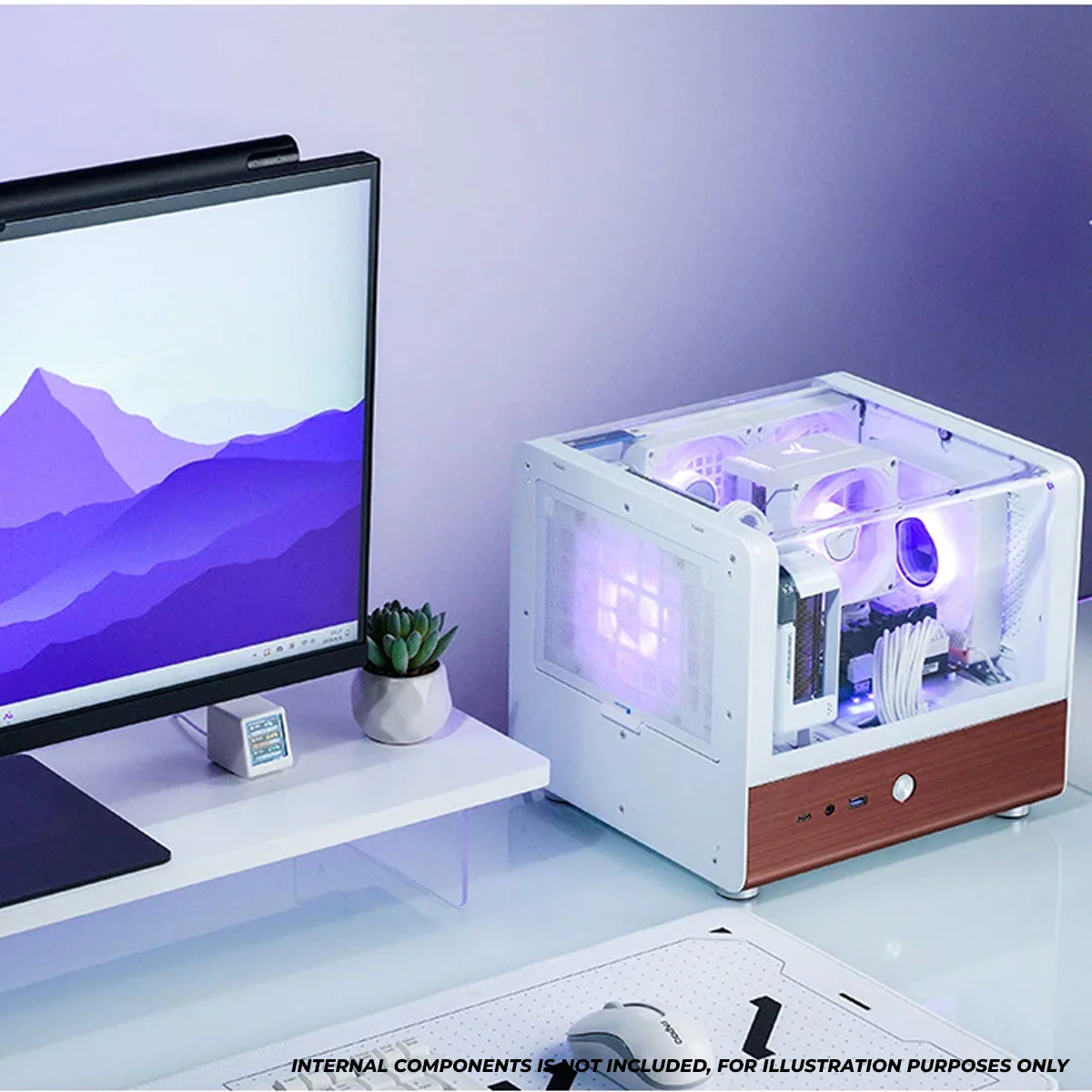 Jonsbo TK-0 ITX Separated Cabinet Computer Case (Black, White) - Image 65