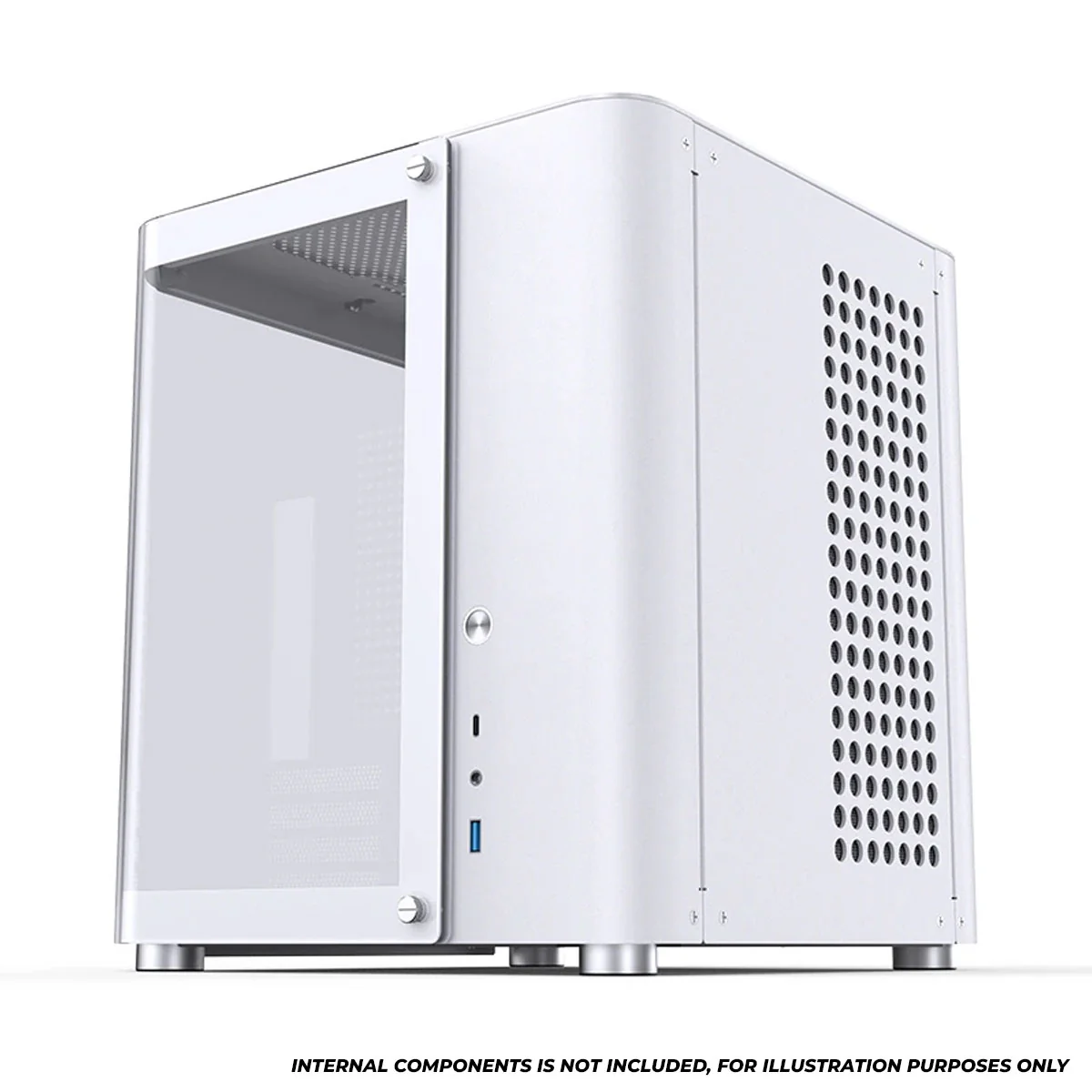 Jonsbo TK-1 M-ATX Separated Cabinet Computer Case (Black, White) - Image 26